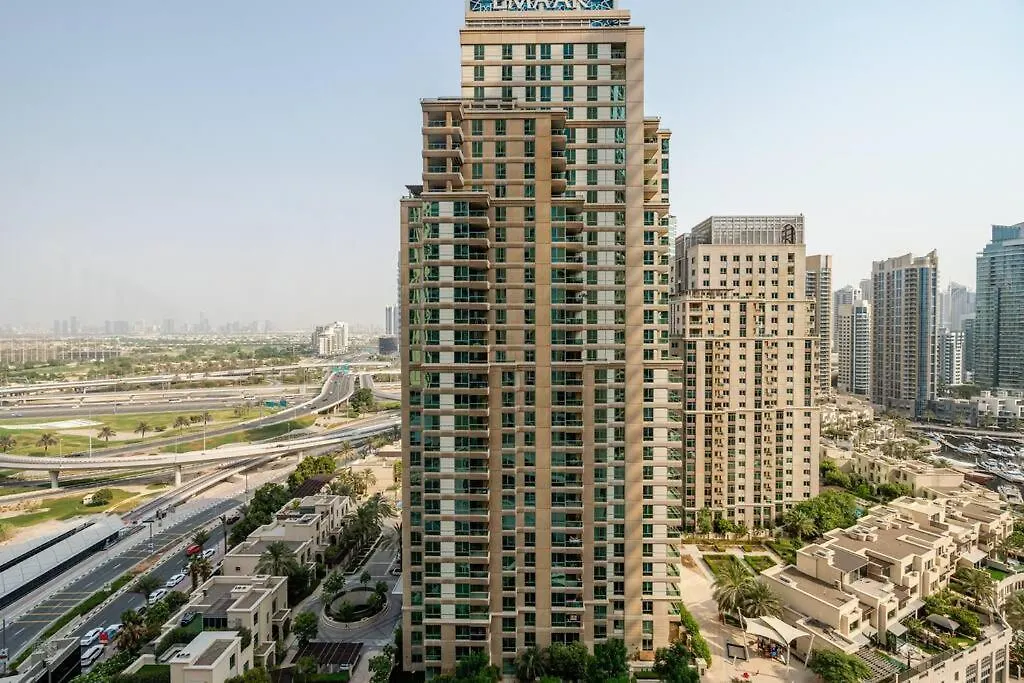 Elegant Apt In Marina, Large 1Br In Marina Heights Dubai Apartment